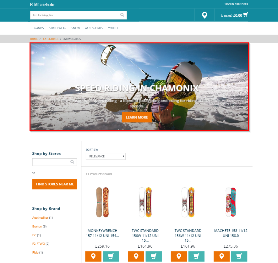 Category Overview Page with CMS Content