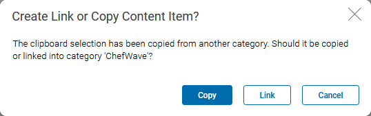 Choose how to copy product