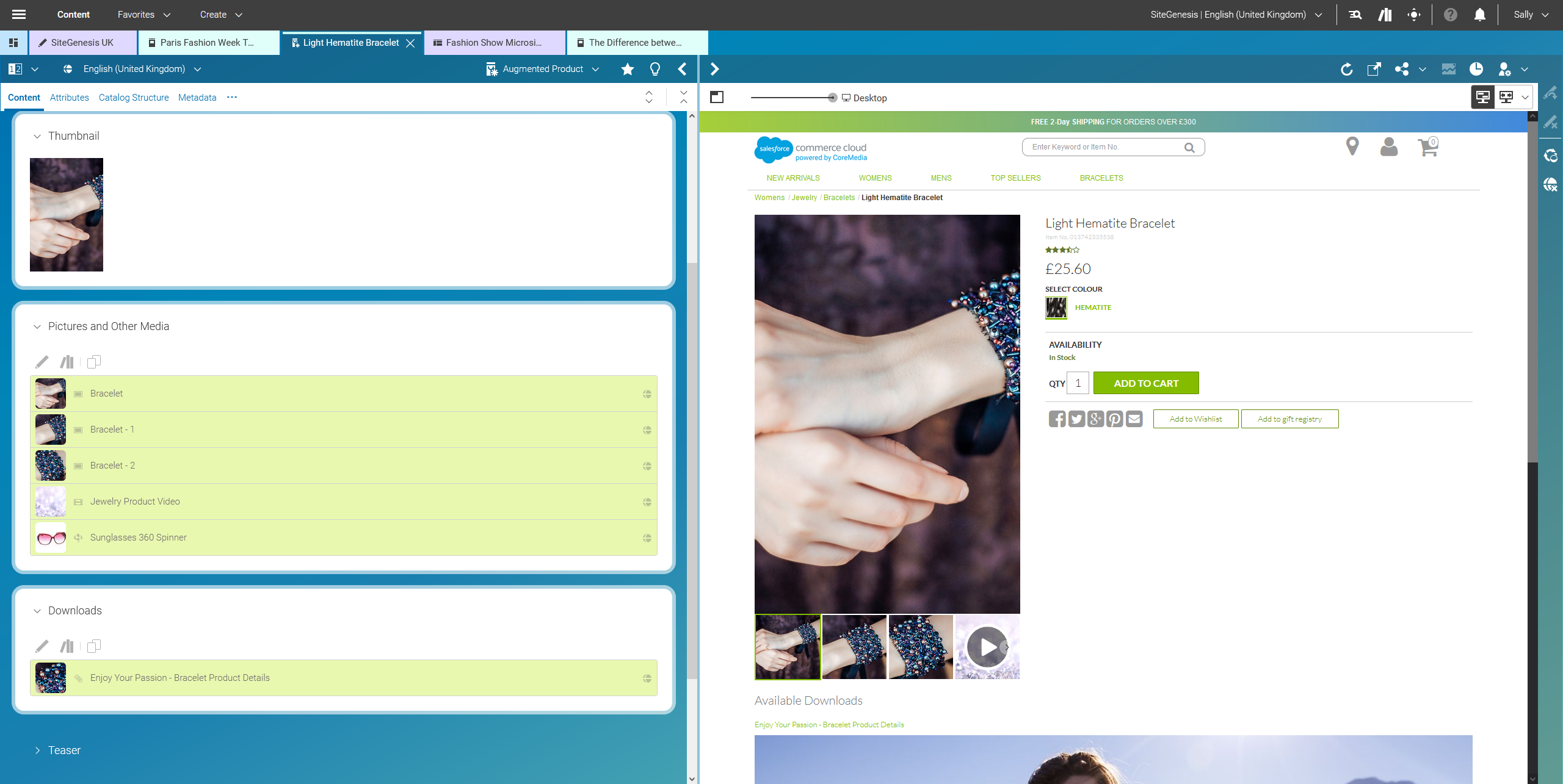 PDP Augmentation – Alternative Images, Videos, Downloads