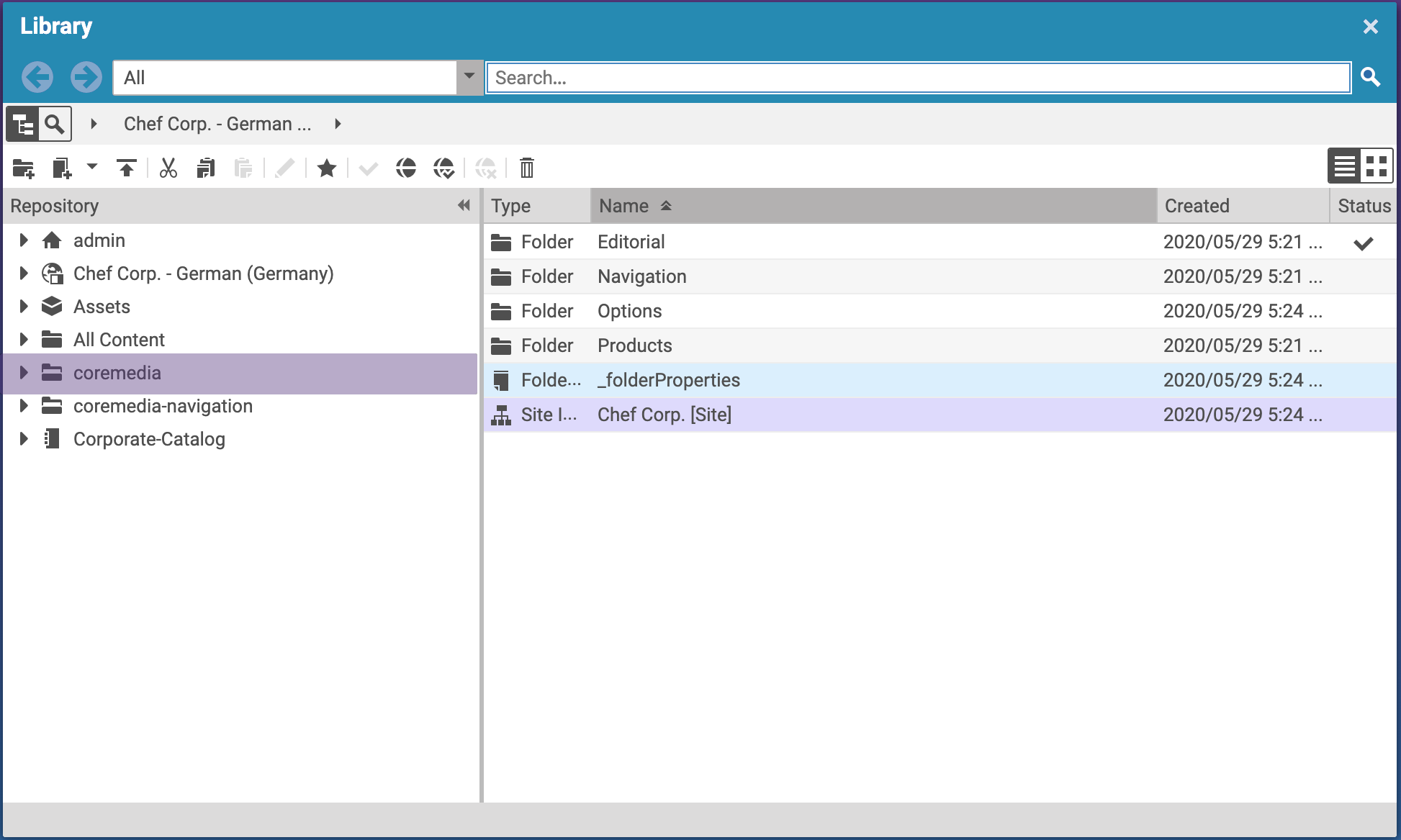 Repository adapter in Library
