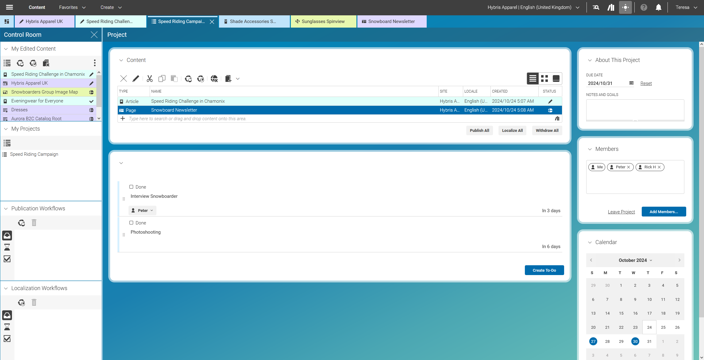 Collaboration in Teams