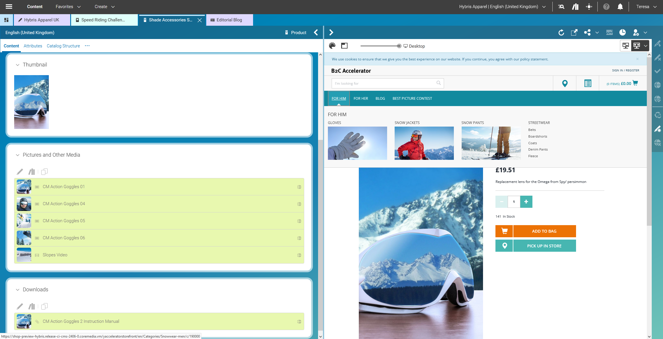 PDP Augmentation – Alternative Images, Videos, Downloads