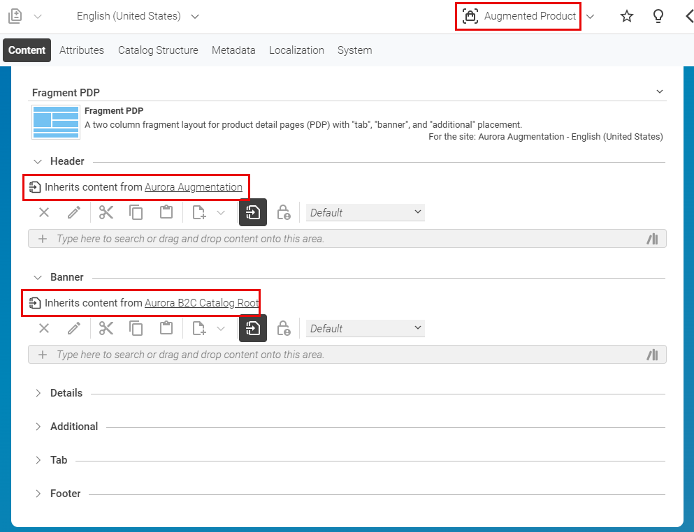 Newly created augmented product