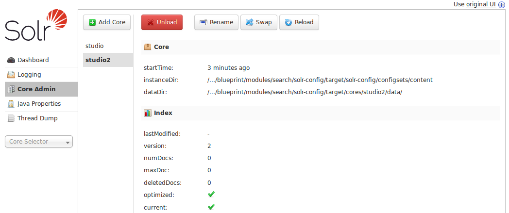 New Solr Core