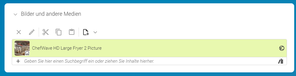 Beispiel einer Linkliste