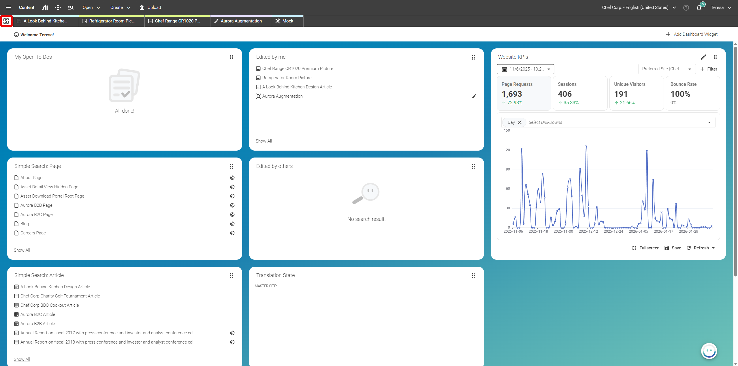 The Dashboard