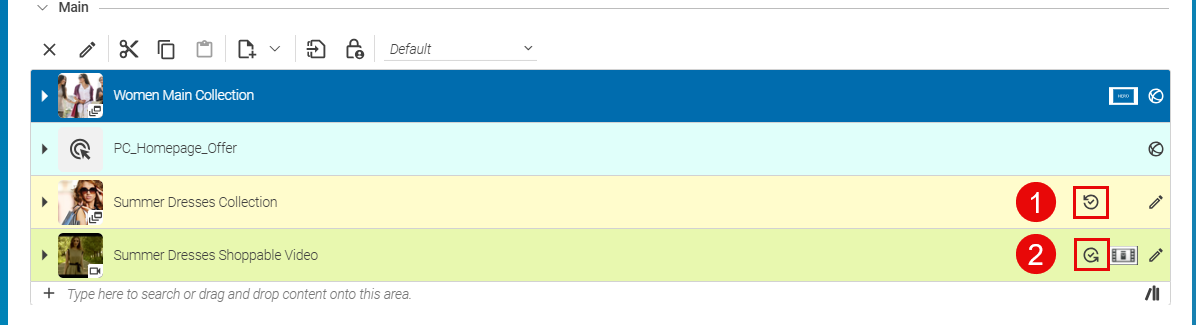 Icons for validity