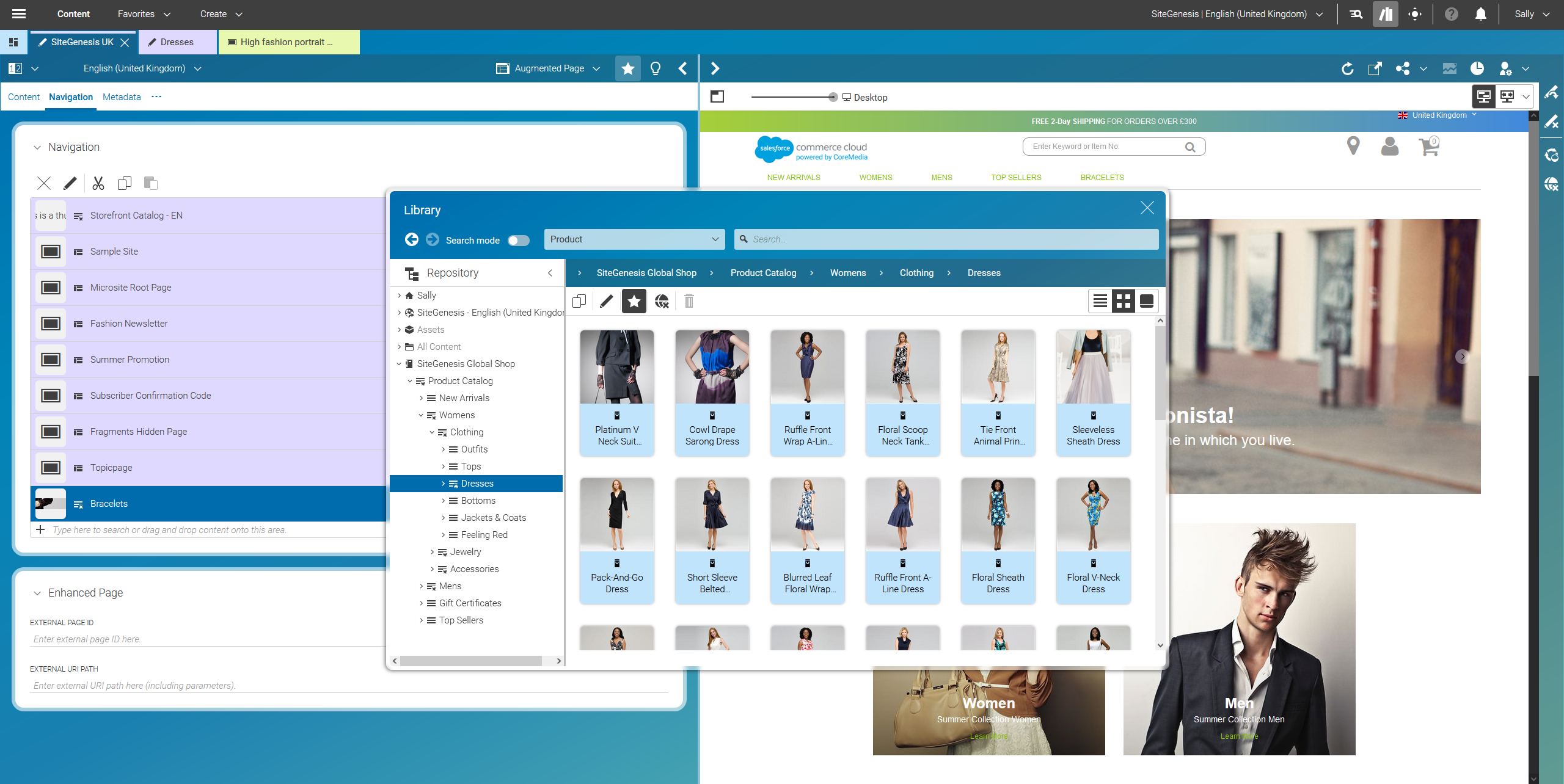 Product Catalog Access within CoreMedia Studio – incl. Product Variant Support