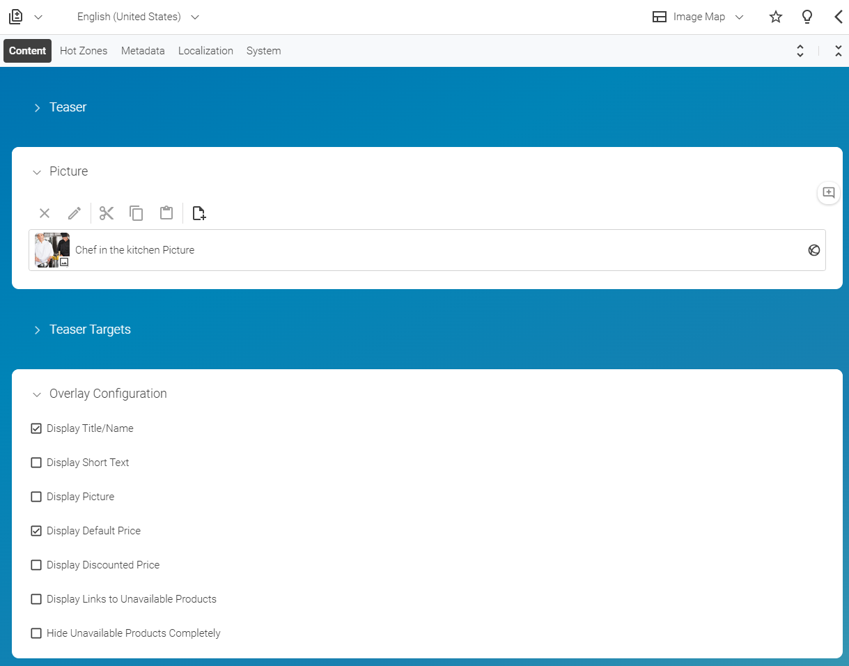 Configuring image maps