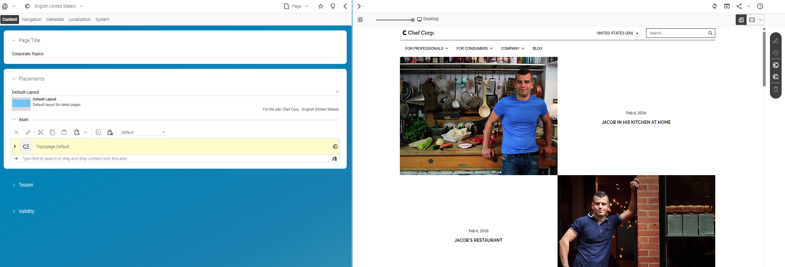 Topic page for keyword Corporate