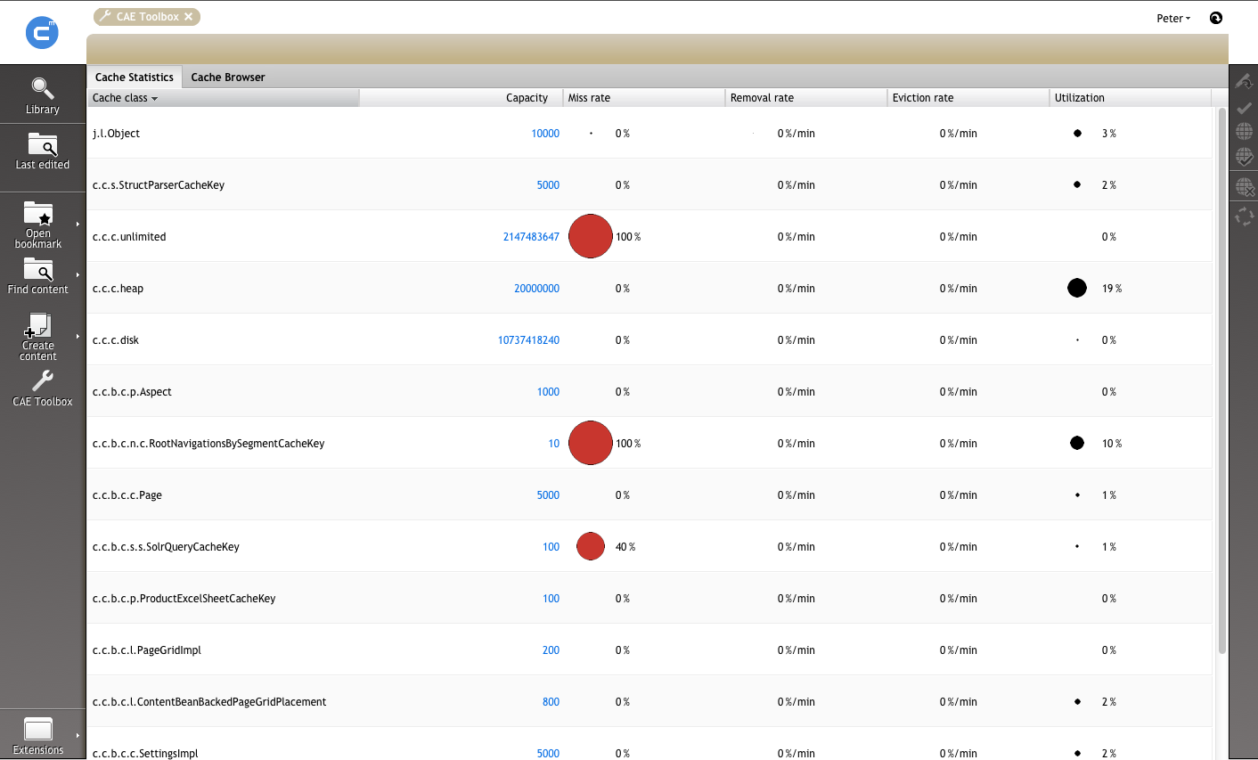 Cache Statistics