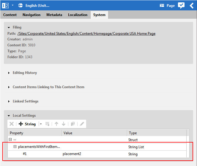 Define gaps for pages