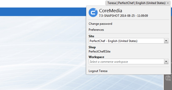 Workspaces selector in User Preferences Dialog