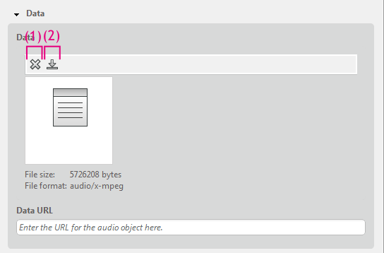 A field for external files