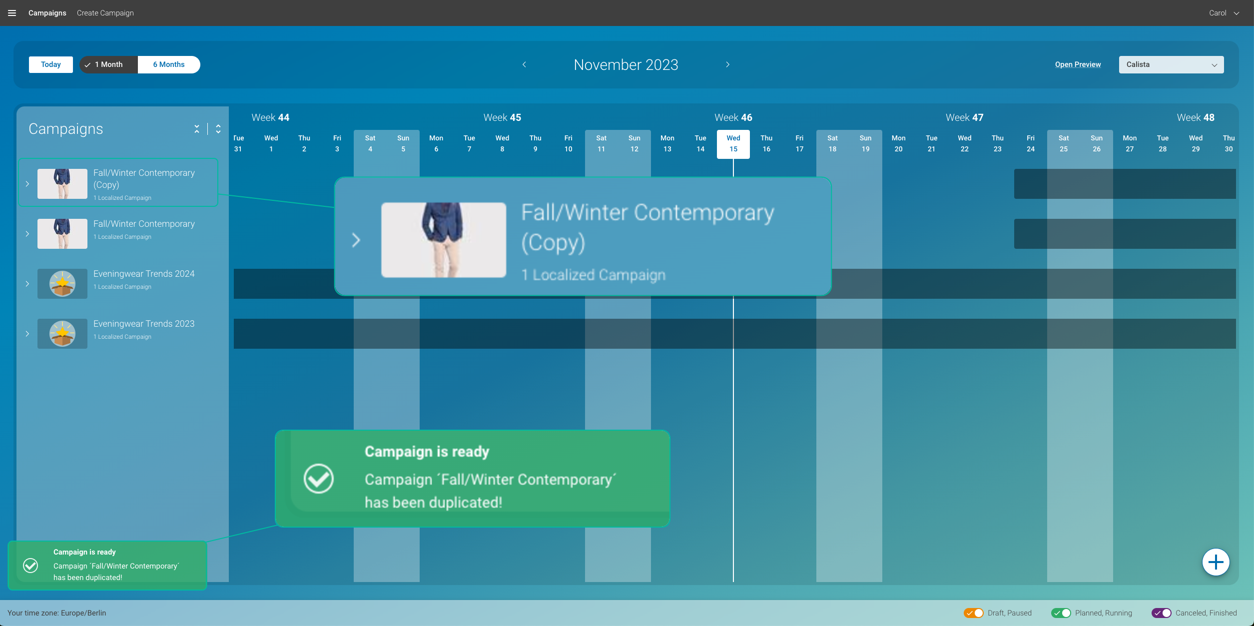Duplication Successful 04 duplicate campaign