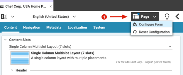 configure form