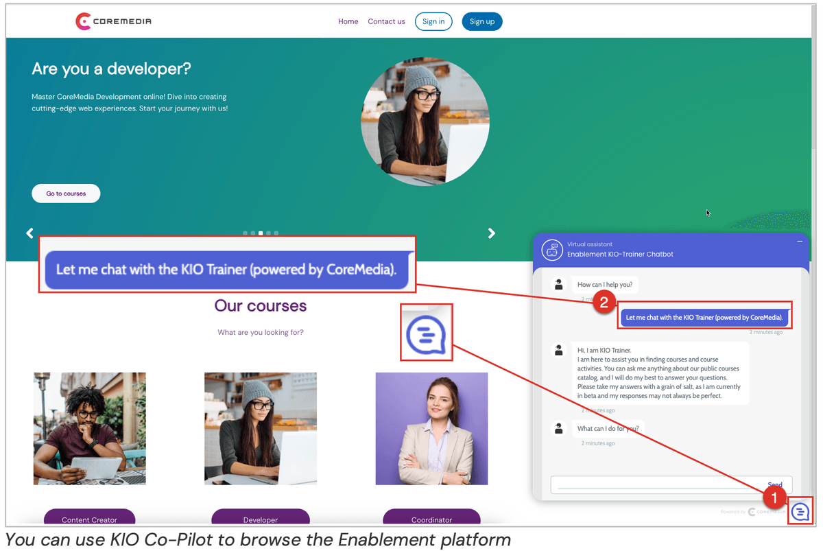 14 2506 courses and kio