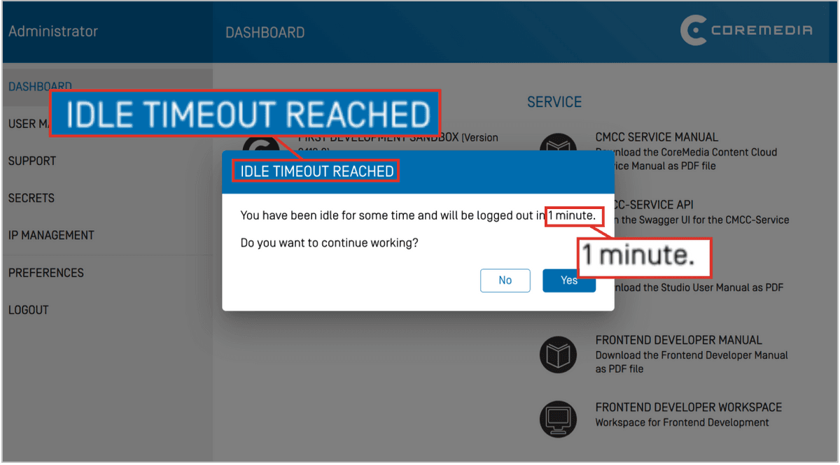 10 2506 session timeout