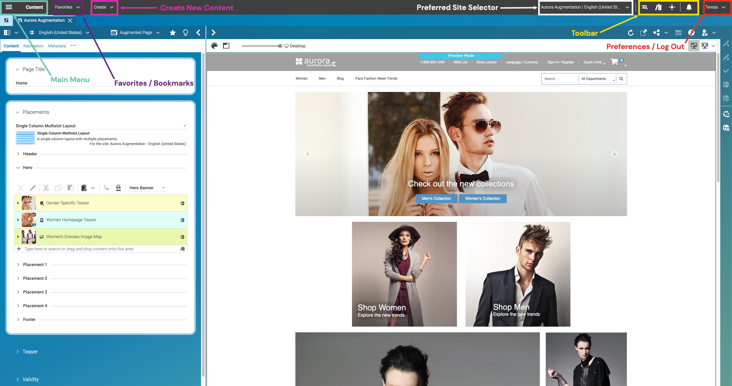 content area cmcc 12